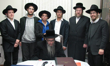 Exam with rabbi